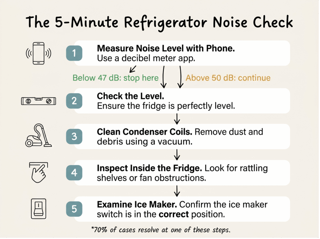 Refrigerator service inspection