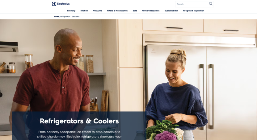 Electrolux refrigerator brand overview