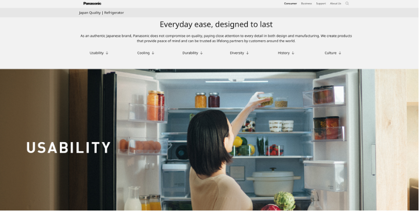 Panasonic refrigerator brand overview